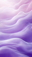 Canvas Print - Dreamlike abstract clouds in lavender gradient create serene ethereal atmosphere 