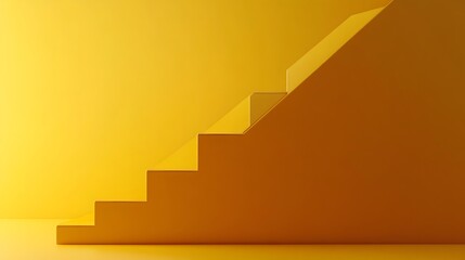 Poster - a conceptual image of a rising graph or arrow symbolizing success progress and growth in business fi