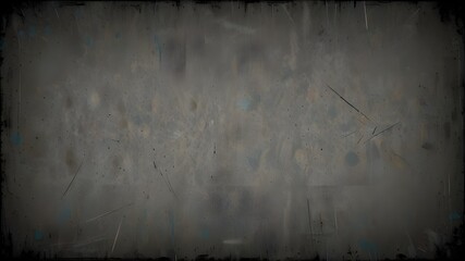 Gray grunge background with scratches Generative AI