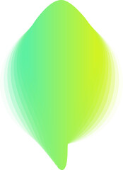 Aufkleber - Circle color curve blend gradation for badge, price tag, label, logo