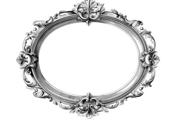 Aufkleber - A simple yet elegant frame on a clean white surface