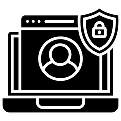 Poster - Online Privacy Icon