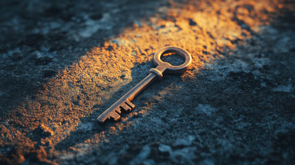 
A set of keys isolated on a white background. The keys are arranged neatly, showcasing their distinct shapes and designs. The clean, simple white background highlights the metallic texture of the key