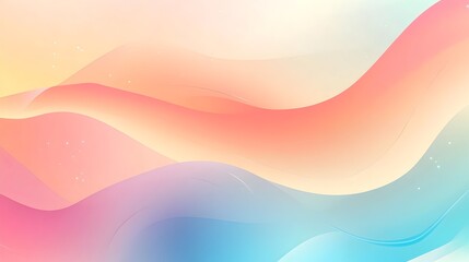 Poster - Elegant and Soothing Pastel Gradient Abstract Background Design Perfect for Presentation Slides Website Banners Brochure Covers and Other Creative Projects