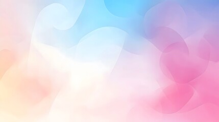 Poster - Elegant pastel gradient background with subtle color transitions creating a clean and modern aesthetic for versatile branding design and visual presentation purposes