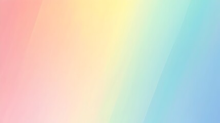 Poster - Elegant and Minimalist Pastel Gradient Background with Subtle Color Transitions Providing a Clear Central Space for Text Logos or Other Design Elements