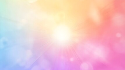 Poster - pastel gradient background with light uncluttered central area suitable for placing text images or o