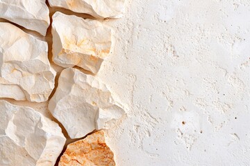 Poster - A close-up of a rough stone texture, showcasing natural variations and a large area for text or graphics.