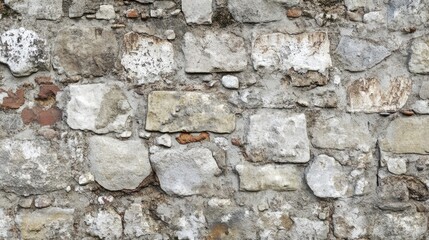 Poster - 3D rendering of an aged wall