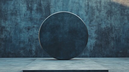 Poster - Circular canvas backdrop