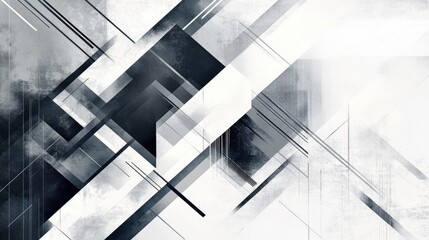 Poster - Contemporary abstract background featuring sleek geometric lines and patterns