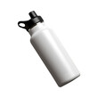 © Libabbinhasan - White metal sport water bottle png