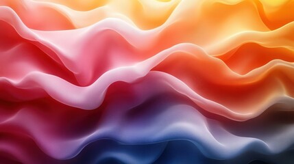 Abstract wavy patterns in vibrant colors creating a dynamic visual.