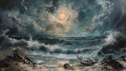 Canvas Print - The Storm's Aftermath.