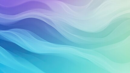 Poster - Gradient background featuring shades of blue green and purple