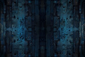 Wall Mural - grunge blue background Generative AI

