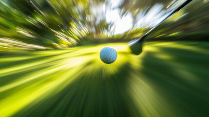 Canvas Print - golf ball