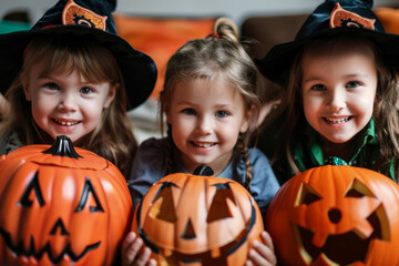 Canvas Print - HALLOWEEN CHILDREN