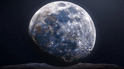 Wall Mural - The Moon in its Full Glory