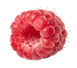 Sticker - ripe raspberry transparent background. png file