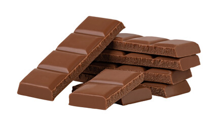 Sticker - chocolate bar isolated. png file