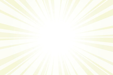 Poster - Abstract yellow sun rays background. Beige yellow sunburst background with glowing light rays. Bright rays background for summer themes, energy concepts and vibrant designs.