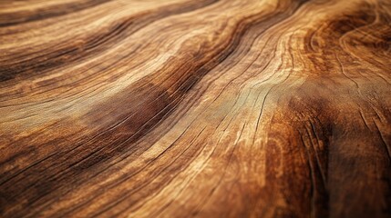 Poster - 3D rendering of a natural wood and surface background