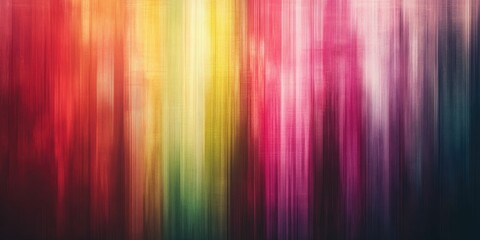 Abstract Blurred Background with Vertical Lines and Vivid Colors