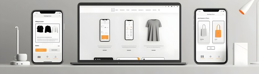 Intuitive Shopping Website Wireframe with Accessible Navigation and Easy to Read Typography for Seamless E Commerce Experience