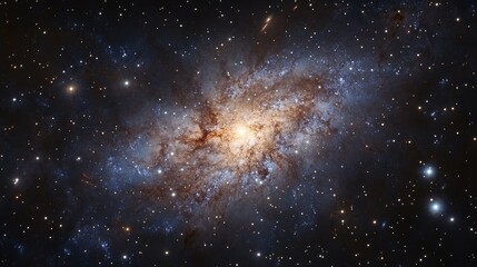 Wall Mural - cosmic galaxy with stars and nebulae