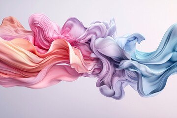 Poster - a futuristic art studio where ai tools assist in creating a vibrant abstract painting on a digital c