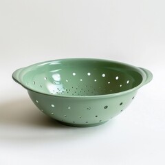 Sticker - Green kitchen colander with holes