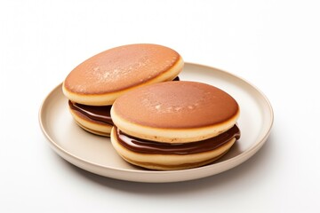 Poster - Delicious chocolate-filled dorayaki pancakes