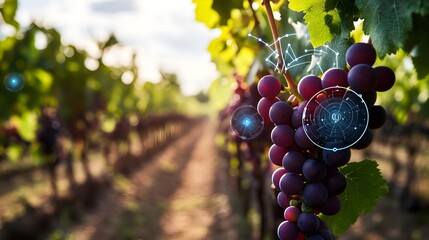 Poster - intelligent vineyard automation utilizing iot devices to monitor and optimize grape growth health an