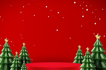 Poster - Christmas  product backdrop