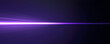© MCGORIE - A purple laser beam on a black background, with a lens flare effect and rays of light,