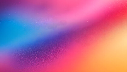 Wall Mural - Abstract trendy colorful gradient noisy grain background texture.