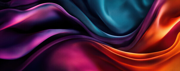 Canvas Print - Silk Drape Colors.