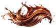 © DD - Chocolate splash ,isolated on transparent png background