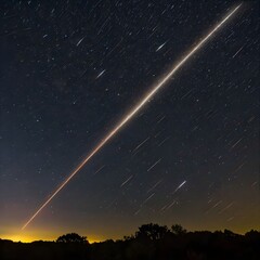 night sky and stars