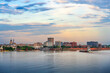 © SeanPavonePhoto - Evansville, Indiana, USA Downtown Skyline on the Ohio River