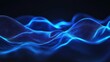 © Nathan - Abstract representation of flowing blue waves, showcasing a dynamic and futuristic design.