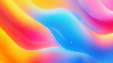 Wall Mural - Abstract blurred gradient background in bright colors. colorful smooth illustration.