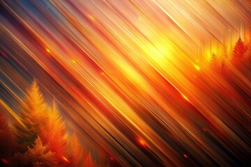 Wall Mural - bright orange autumn background with streaks