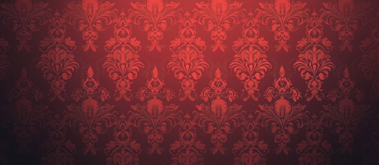 red damask wallpaper background