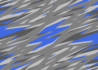 Poster - Abstract background with rough irregular stripe pattern