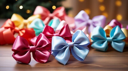 Festive Bow's Versatility: From New Year's Eve to Christmas Celebrations -ar 16:9