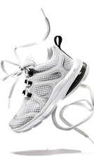 Wall Mural - running shoes isolated on white background. clipping path included in file.