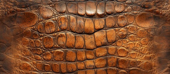 Wall Mural - Crocodile leather background