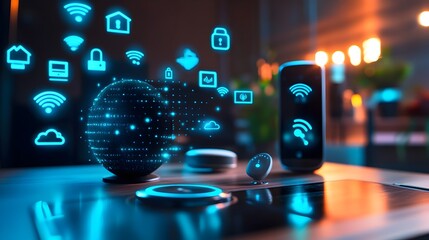 Poster - a modern smart home assistant managing and commanding a variety of interconnected iot devices throug